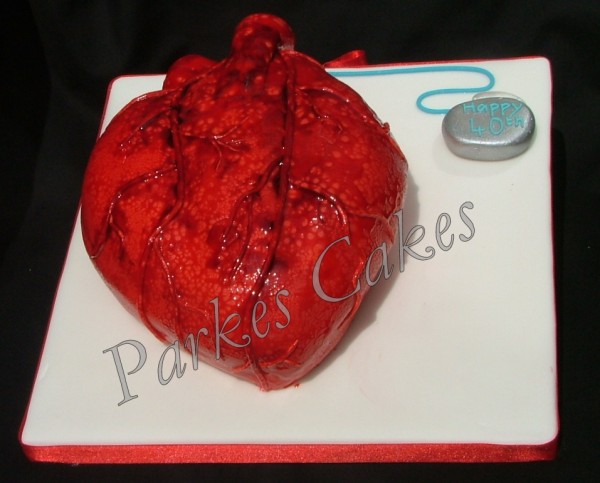 heart cake